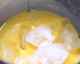 A picture of step 3 of Mango smoothy.