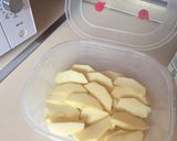 Foto del paso 3 de la receta: Puding de manzanas, nueces y pasas al ron