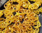 A picture of step 6 of Suji Imarti (Semolina Imarti).