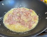 A picture of step 2 of Creamy Tomato Garlic Butter Chicken Pasta.