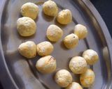 A picture of step 1 of Rasmalai Chocolate.