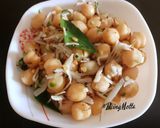 A picture of step 4 of ChanaSundal Chickpea Sundal.