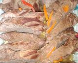 Foto del paso 7 de la receta: Carne a la cacerola con salsa roquefort y papitas al eneldo