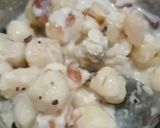 A picture of step 4 of Makhana kheer.