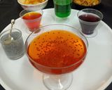 A picture of step 6 of Multi Fruit Juice with Chia.