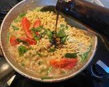 Foto langkah ke 5 dari resep Bakmie Nyemek (Mie Godog Jawa).