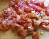Foto del paso 4 de la receta: Ceviche de bacalao con tomate secos y cebolleta