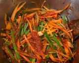 Hình bước làm 2 của món Kim Chi Su Hào Chay