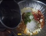 A picture of step 4 of Fiber Rich Palak Patra (Spinach leaves Patra).