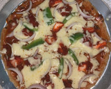ஃப்ரைடு சிக்கன் பீட்ஸா ரெசிபி ஸ்டேப் 8 புகைப்படம்