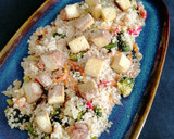 Foto del paso 9 de la receta: Ensalada de quinoa con verduras asadas y tofu