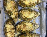 Foto del paso 5 de la receta: Berenjenas rellenas de lo que tengas por casa👩🏼‍🍳