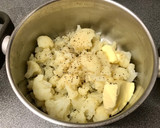 Foto del paso 1 de la receta: Dorada con almendras, couscous y puré de coliflor 😋