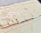 Foto del paso 2 de la receta: Hojaldre relleno de Queso Maasdam, Jamón York y Bechamel