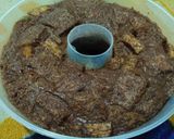 Foto langkah ke 5 dari resep Steamed Choco Bread Pudding (Puding Roti Coklat Kukus).