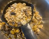 A picture of step 1 of Muesli cookies.