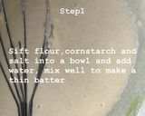 A picture of step 1 of Chicken mayo rolls.