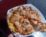 Foto langkah ke 6 dari resep Pizza Roti Tawar.