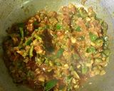 A picture of step 5 of French beans sabzi.