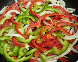 Foto del paso 1 de la receta: Fajitas en pan de pita