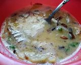 A picture of step 8 of Spanish Omelette (made by Indian).