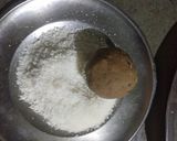 A picture of step 4 of Bajra Dates Ladoos.