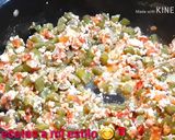 Foto del paso 7 de la receta: Ejotes con huevo ala mexicana