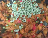 Foto del paso 13 de la receta: Arroz integral con pollo🍗 y verduras🥕🥒🌶