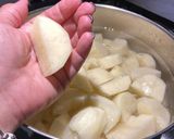A picture of step 1 of Classic Mashed Potatoes.