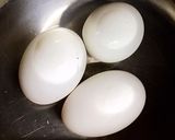 Hình bước làm 2 của món Cháo Trắng(Hột Vịt Muối+Cá Bống Kho Tiêu+Dưa Món)