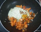 A picture of step 3 of Carrot Kurma.