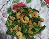 Foto langkah ke 6 dari resep Tumis kacang panjang udang tempe.