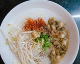 Hình bước làm 3 của món Cháo Hàu Sữa