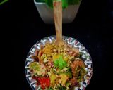 A picture of step 8 of Sweet Potato And Kand Thecha Chaat.