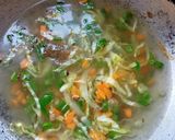 কর্ন ভেজিটেবল স্যুপ (corn vegetable soup recipe in bengali) রেসিপি ধাপ - 4 ছবি