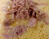 Foto del paso 1 de la receta: Tortilla francesa con pimientos y atún