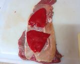 Foto del paso 2 de la receta: Cachopo con papas fritas y pimientos del piquillo