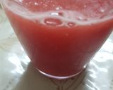 A picture of step 1 of Watermelon lemonade.