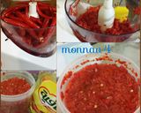 صورة لخطوة 1 من وصفة هريسة الشطة على البارد 🌶🌶