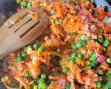 Foto del paso 1 de la receta: Tortilla de espirales con verduras