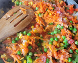 Foto del paso 1 de la receta: Tortilla de espirales con verduras