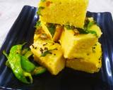 Authentic khaman recipe step 4 photo