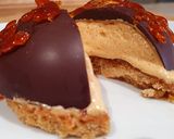 A picture of step 10 of Chocolate shells with caramel mousse.