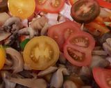 Pas rețetă Pizza mixtă (o gustare la pachet grozavă) 3 fotografie