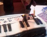 🎤🎹 Keyboard Cake 🎵🎈 রেসিপির ধাপ 4 ছবি