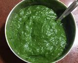 A picture of step 1 of Egg Palak.