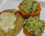 Foto del paso 8 de la receta: Calabaza🎃rellena🥑de ensalada cremosa🥛de pollo🍗y aguacate🥙