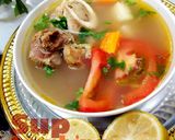 Foto langkah ke 12 dari resep MARAK LAHMA Sop Kambing Arab Tanpa Santan.