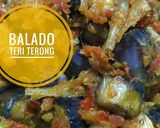 Foto langkah ke 3 dari resep Balado Teri Terong.
