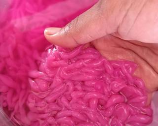 Cendol Buah Naga Mix Cincau - Step 4